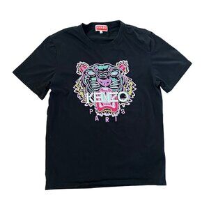 Embroidered Kenzo Paris Tiger T-shirt Small
